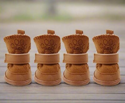 Chaussure chien | Imperméables Marron