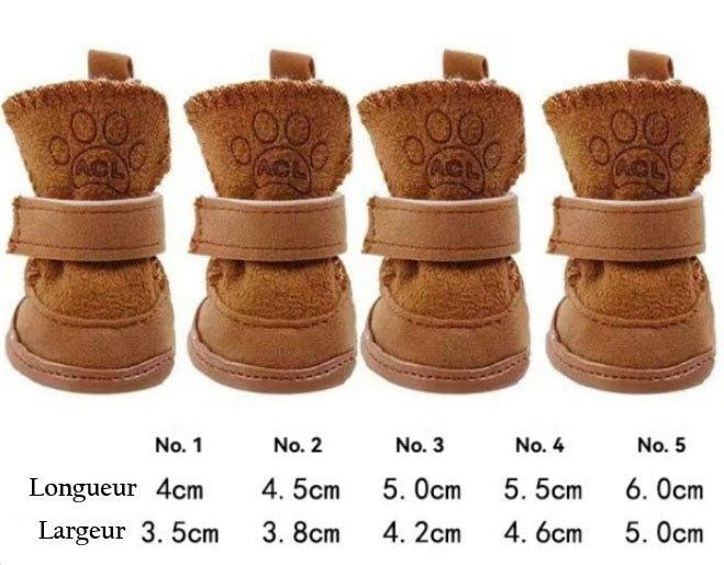 Chaussures pour Chien| Imperméables PawWarm™ - Chien en balade