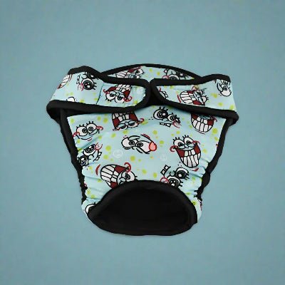 Couches sanitaire pour chien-bleu - Chien en balade