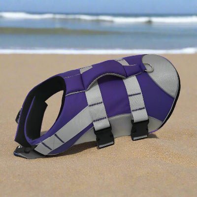 Gilet de sauvetage pour chien | GSC™ Conception robuste et sécuritaire - Chien en balade
