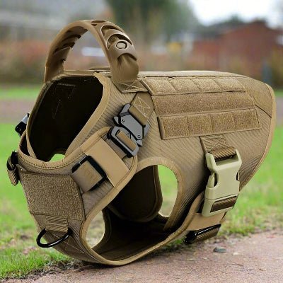 Harnais chien| militaire SFP - 1™ Contrôle parfait sans traction - Chien en balade