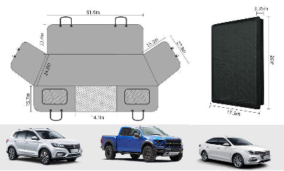 Housse auto pour chien mesure| Pro - Tect™ - Chien en balade
