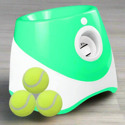 lanceur de balle pour chien vert| Chien en balade