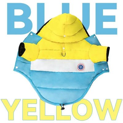 manteau pour chien capuche Candy jaune |Chien en balade