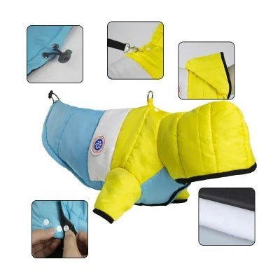 manteau pour chien| Ă capuche Candy Chien en balade