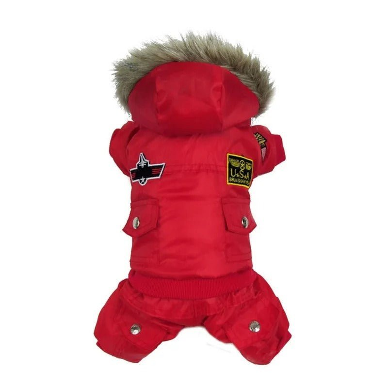 Manteaux combinaison chaude pour chiens|Aviateur™ - Chien en balade