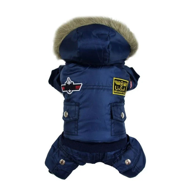 Manteaux combinaison chaude pour chiens|Aviateur™ - Chien en balade