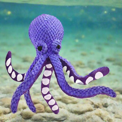 Peluche pieuvre pour chien dans l'eau |Octopusâą - Chien en balade