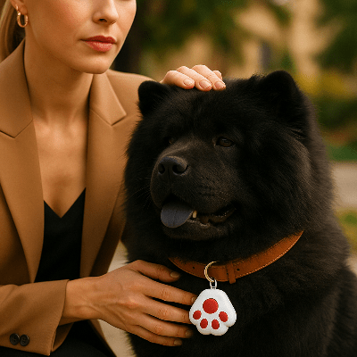 Traceur GPS chien | GipiTag™ - Localisez votre chien en temps réel - Chien en balade