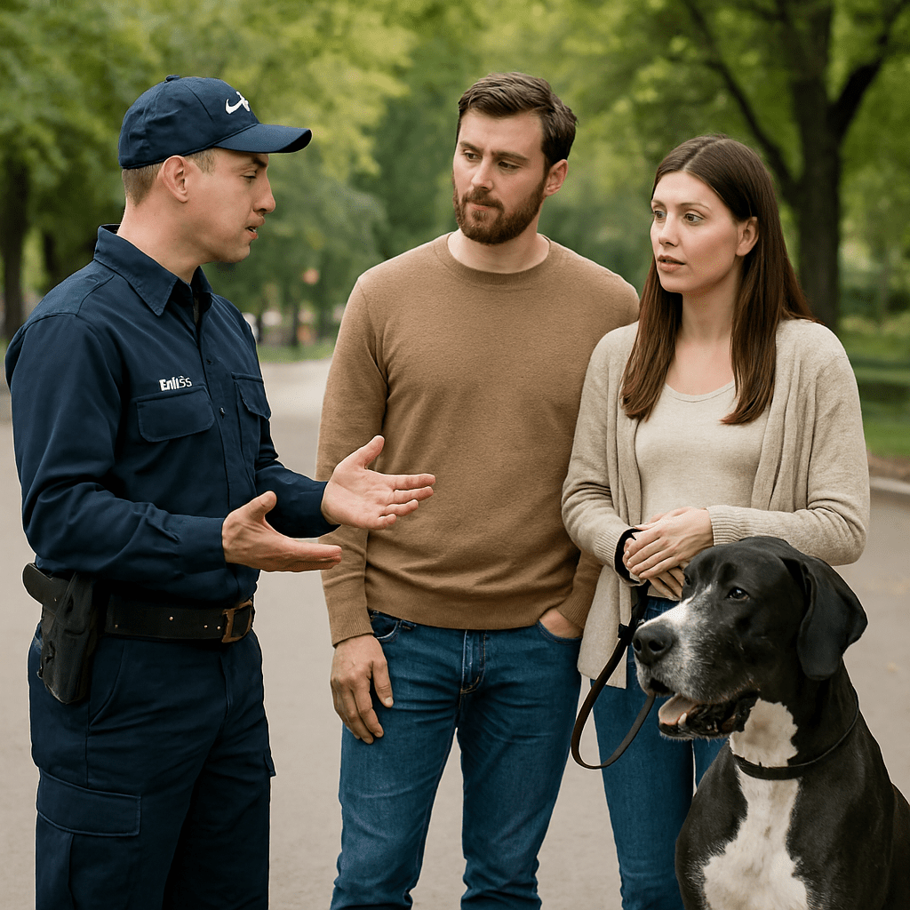 Promener son chien sans laisse amende - Chien en balade