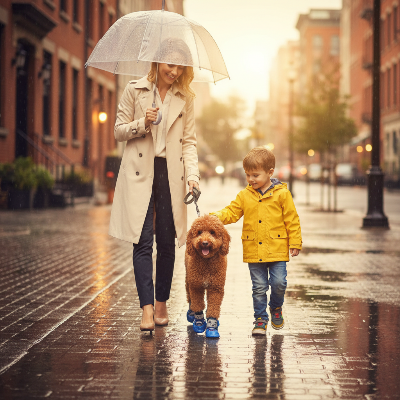Chaussure pour Chien | Little Bear- Promenade sous la pluie