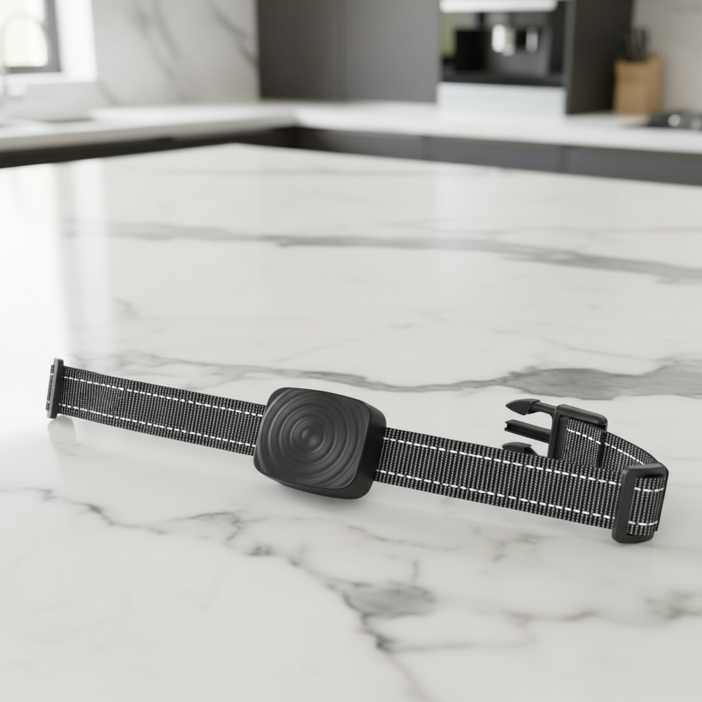 collie anti aboiement pour petit chien noir