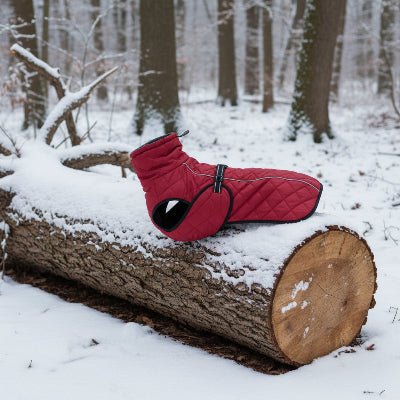 Chien manteau | Imperméable ImperReflx™ chaud et résistant - Chien en balade