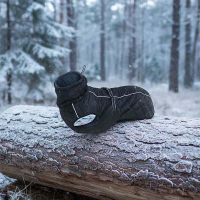 Chien manteau | Imperméable ImperReflx™ chaud et résistant - Chien en balade