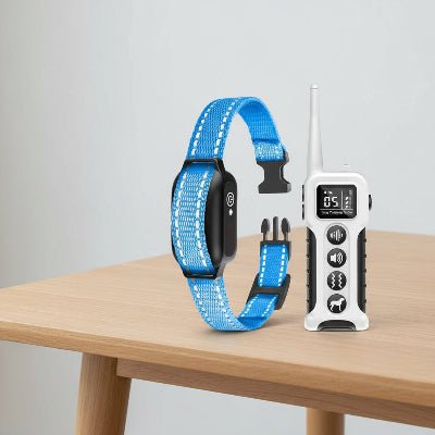 Collier anti aboiement ShockySafe™ | Sans douleur - Chien en balade