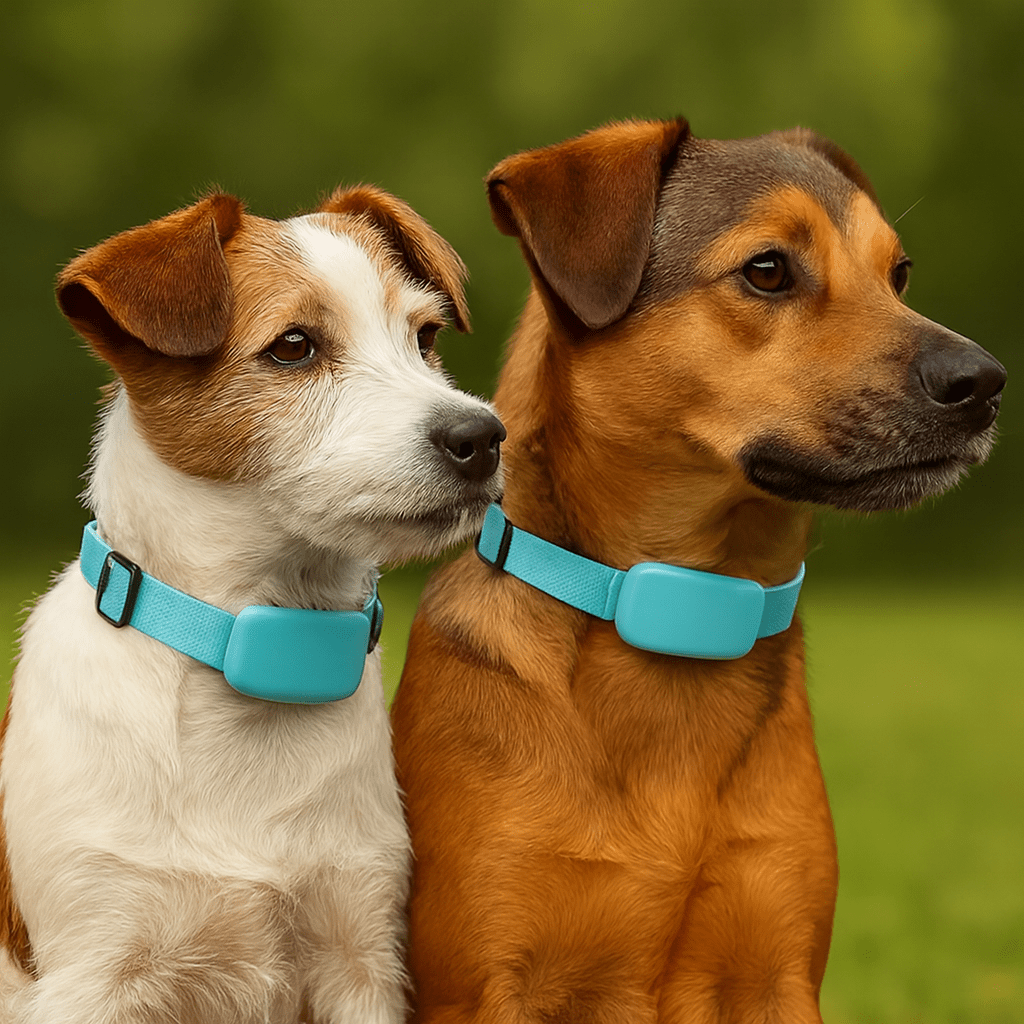 Collier GPS chien| Pastille ™ - Chien en balade