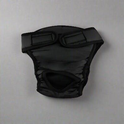 Couches sanitaire pour chien-noir - Chien en balade