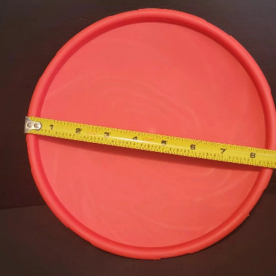 Frisbee chien |FlyDog™-Rouge-22,86cm-Chien en balade