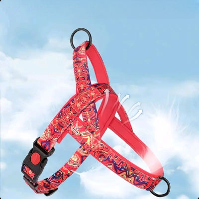 Harnais pour chien - DogSafeHarness™ - Rouge - Chien en balade