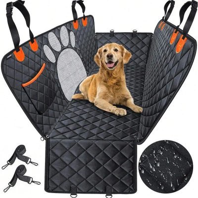 Housse auto pour chien| Pro - Tect™ Protection propre et confortable - Chien en balade