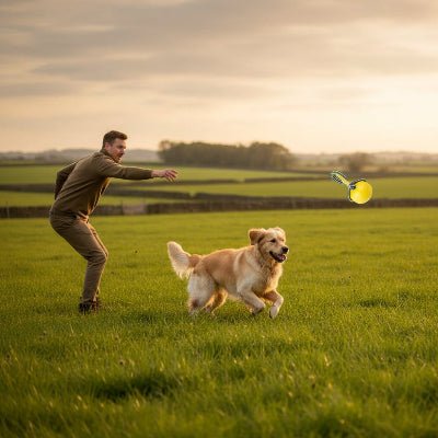 Jouet chien indestructible | Balle Ultra - résistant - Chien en balade