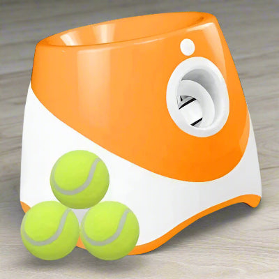 lanceur de balle pour chien orange - 9m Chien en balade