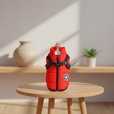 Manteau Chien | Harnais intégré Confortable - Chien en balade