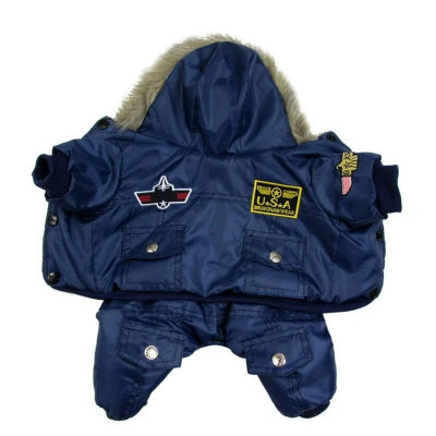manteau pour chien Combinaison Aviateur démo |Chien en balade
