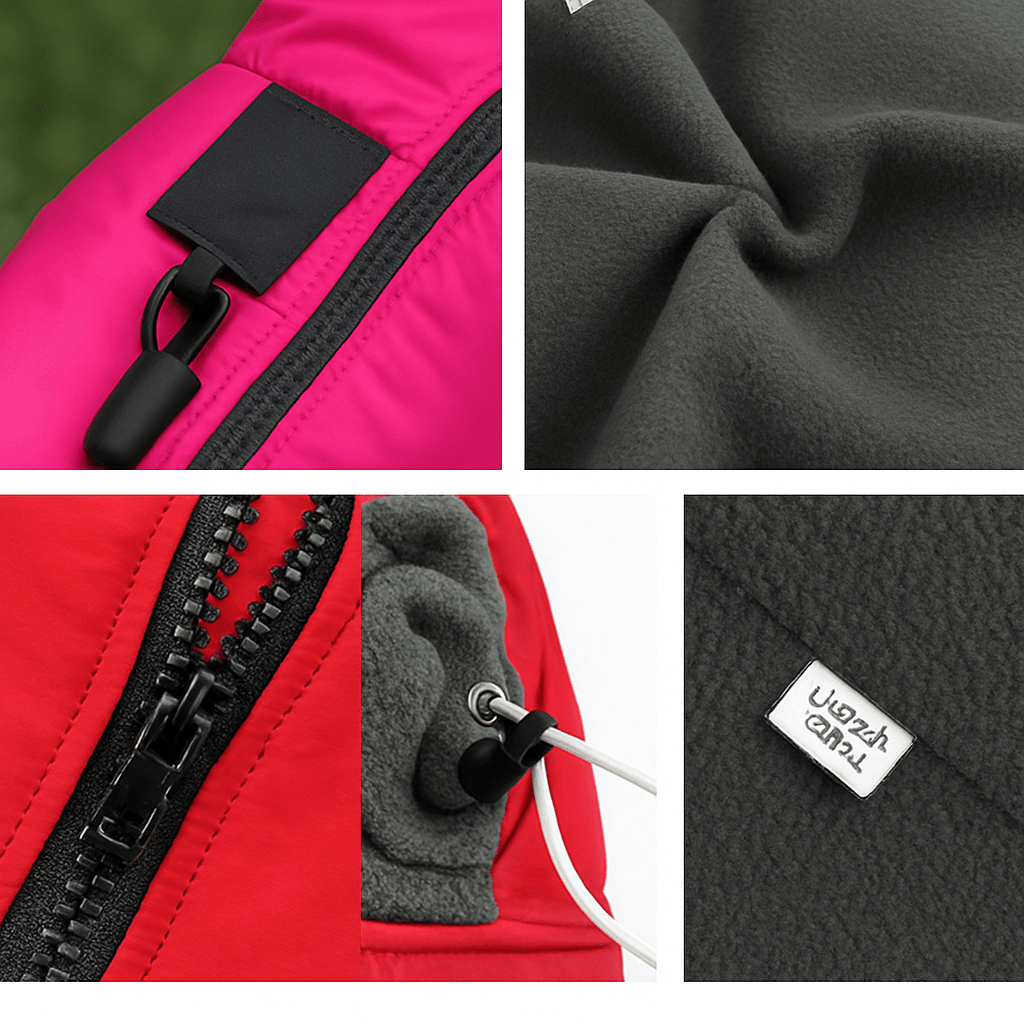 Manteaux pour chien | Grand - V™ Efficace contre la pluie le vent et la neige - Chien en balade