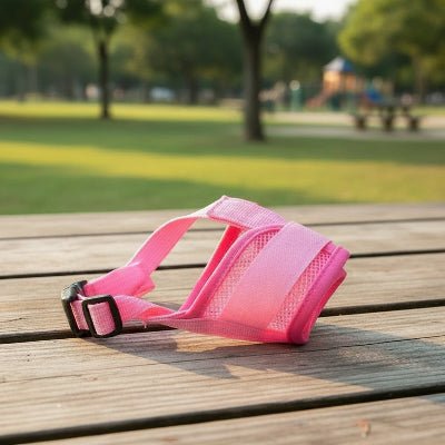 Muselière | MuzLight Respirante Ajustable - Chien en balade